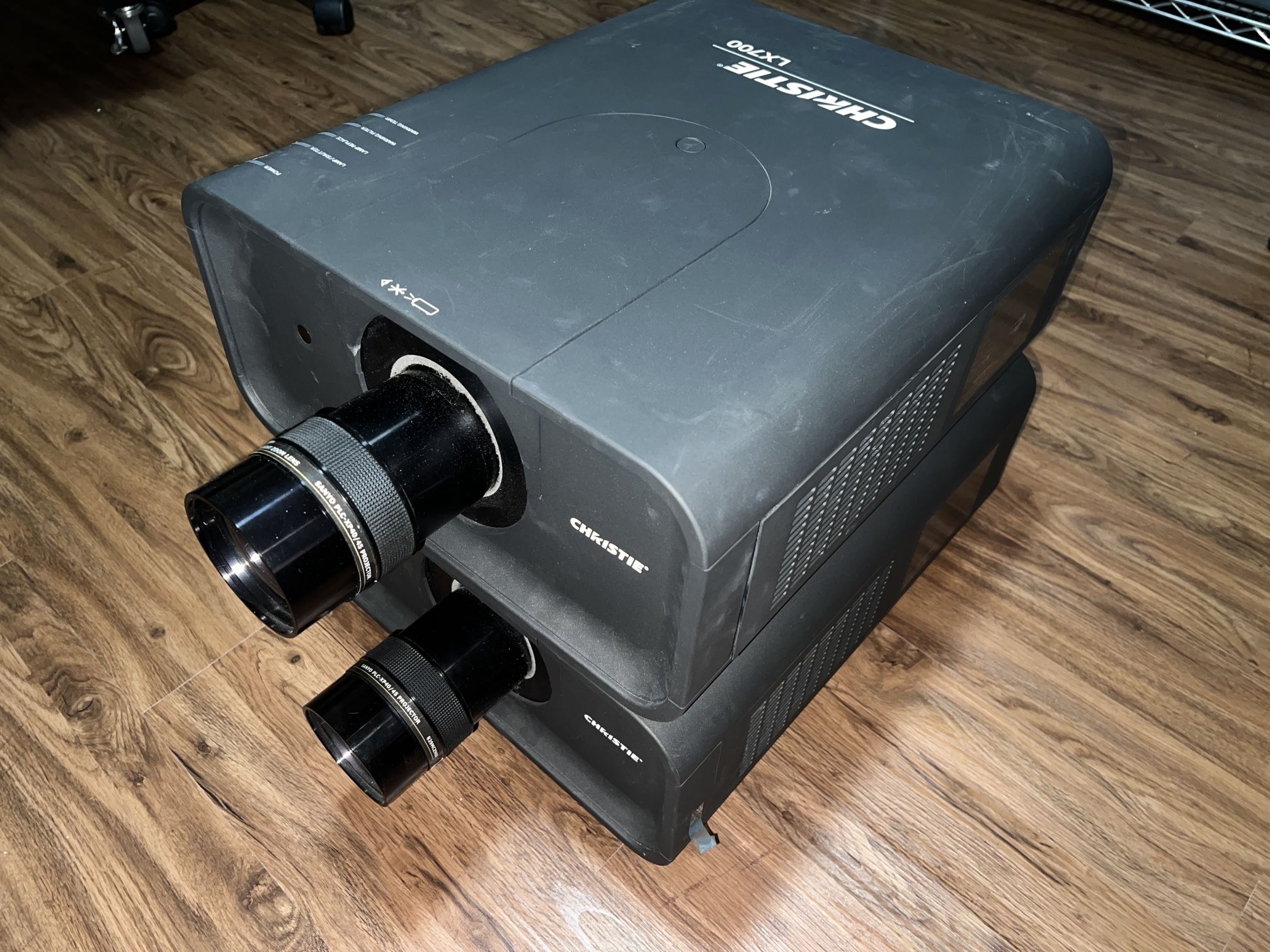 2 Christie LX700 Projectors & RGB Distribution System