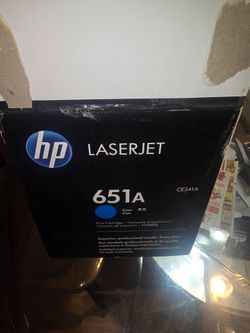 LaserJet 651A ,2 catrige ce343A 1 catrige ce341A