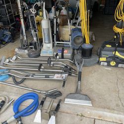 carpet, floor and professional cleaning equipment