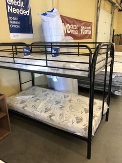 Bunk bed with Mattresses