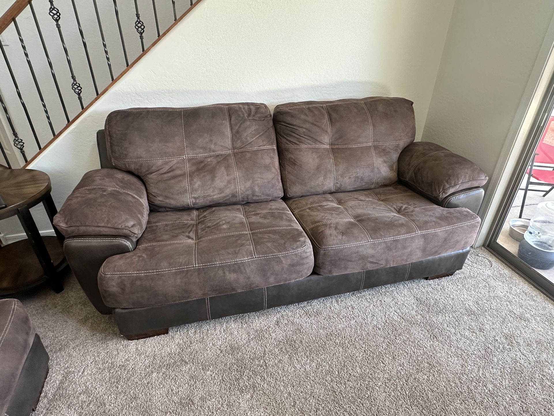 Three-Piece Sofa Loveseat Chair