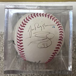 2000 Cleveland Indians Autographed Baseball