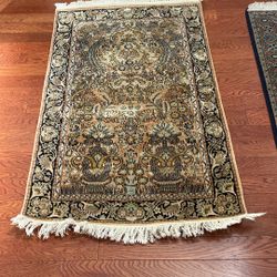 Afghan Silk Prayer Rug