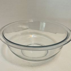 Vintage Pyrex Glass Bowl Clear 1950s-60s 