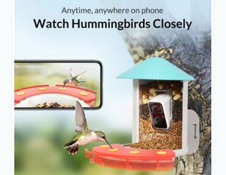 Smart Bird Feeder with Built-In Camera