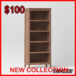 72" Carson 5 Shelf Bookcase - Threshold™ - Walnut Brown
ADO #:TGT-30068
Brand New – Box Not Perfect or No Box.Price is Firm.