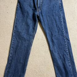 Men’s Levi’s 505, 38 X 32 Straight Leg Jeans, Gently Worn