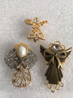 BEAUTIFUL ANGEL BROOCH LOT😍😍😍 ALL FOR $10