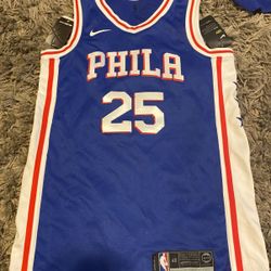 Small Sixers Jersey 