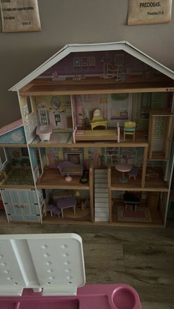 KidKraft Majestuosa Mansión Dollhouse de Madera