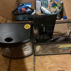 Fishing Tanks And Items 