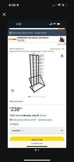 Vinyl Storage Rack