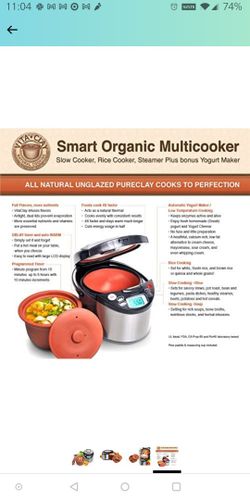 VitaClay VM7900-8 Smart Organic Multi-Cooker for Sale in Phoenix, AZ -  OfferUp