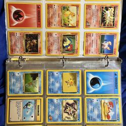 Binder Collection of 108 Vintage Pokemon Cards
