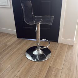 Sillas De Bar Clear   New In The Box. 4 Pes 