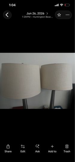 Lamps & Table