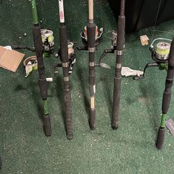 Catfish rod and reel combo $25 each