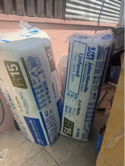 Fiber glass batts (insulation)