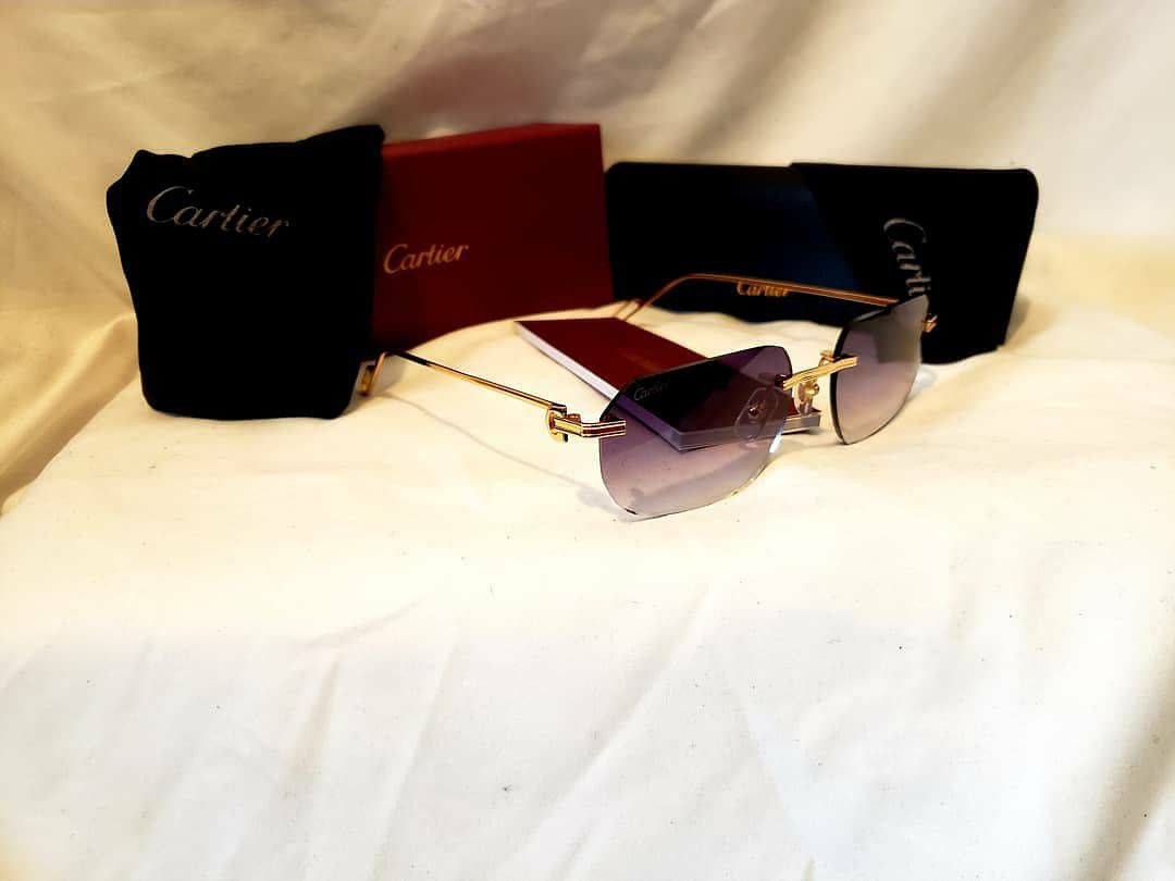 Designer Frames Cartier Glasses Gray(Première de Cartier)