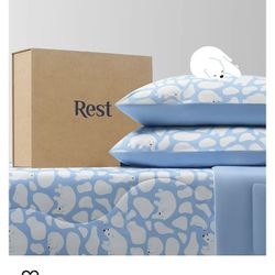 REST Evercool Kids Comforter With 2 Pillowcases 