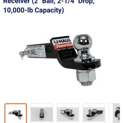 Uhaul 2” Ball With Mount & Adapter