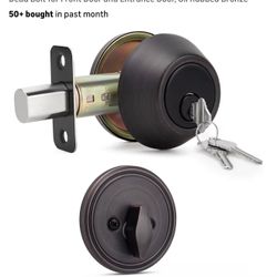 Keyed Single Cylinder Deadbolt Lock