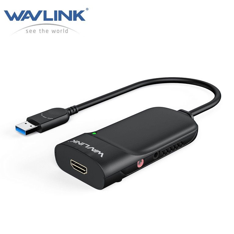 Wavlink USB 3.0 to HDMI Universal Video Graphics Adapter with Audio Port