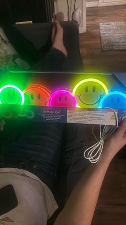 Smiley Faces Neon