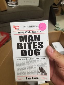 Man bites dog board game