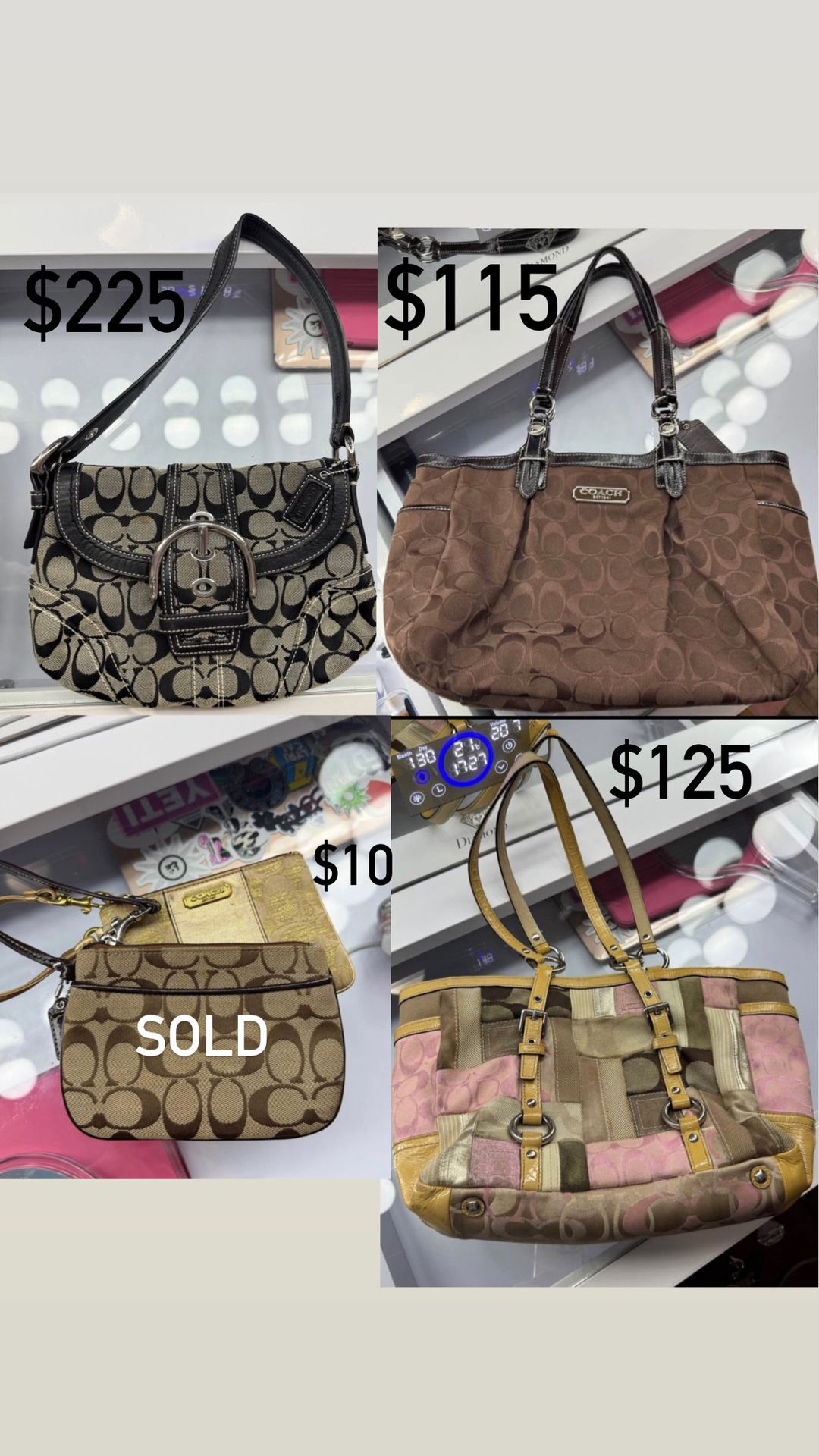 Authentic Coach Bags!!!