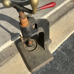 Antique Cast Iron Press
