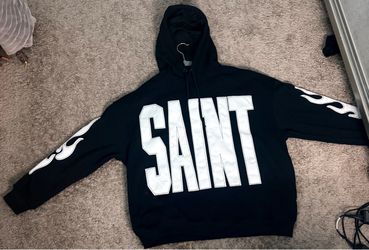 Rock Salt Black Hoodie Size Large