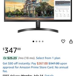 LG Ultrawide Monitor (negotiable) 