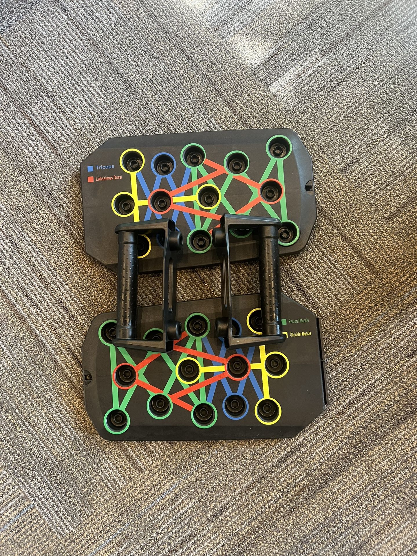 Push Up Board Fitness, Portable Foldable 20 in 1 Push Up Bar at Home Gym,Durable