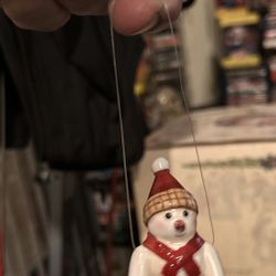 SNOWMAN CHRISTMAS ORNAMENT