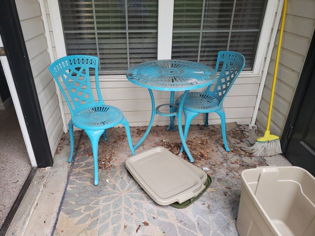 Metal Patio Set 