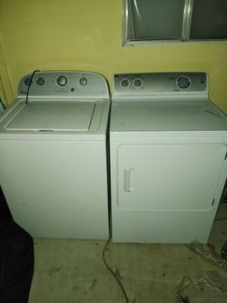 Washer and dryer  electric