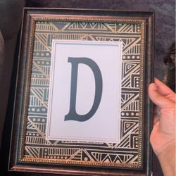“D” Picture 