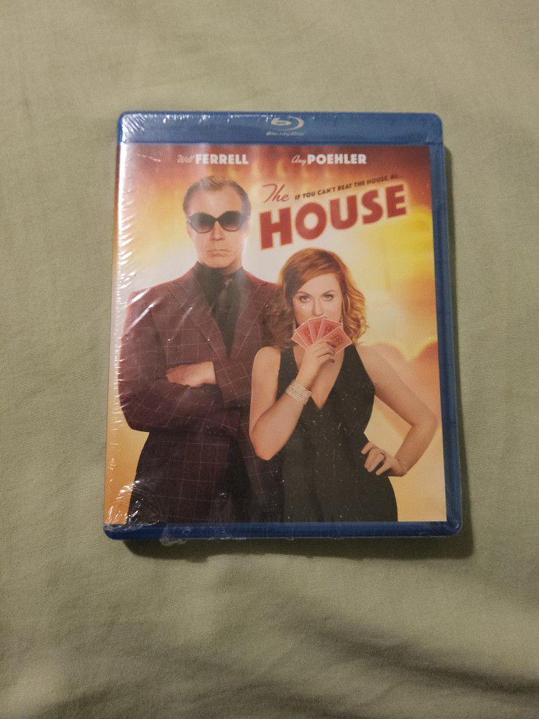 THE HOUSE BLU-RAY NEW & SEALED STARRING WILL FERRELL & AMY POEHLER!