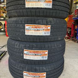 (4) - 275/60/20 Arroyo Eco Pro H/T All Season Tires