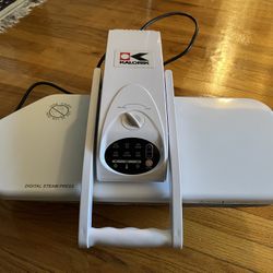 Kalorik Model PSP-2002 Digital Steam Press 6 Fabric Settings Nonstick Work