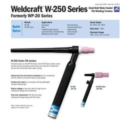 Weldcraft Torch Package WP 20