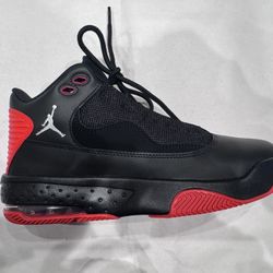 Boy Size 6Y Jordan Max Aura 2 Mid Black Cement