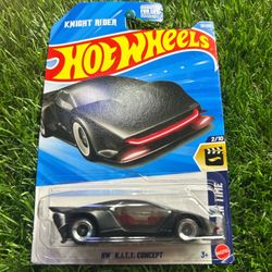 Hot Wheels Knight Rider K.I.T.T. Concept black car #kitt #hotwheels #retro