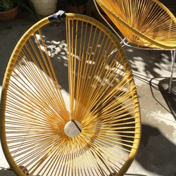 1960s Retro String back Lounge Chairs