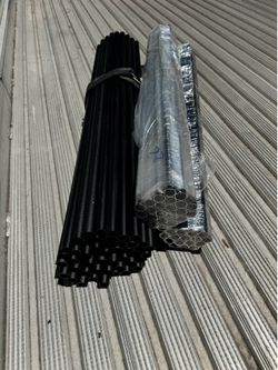 Aluminum round spindles 32” x 3/4