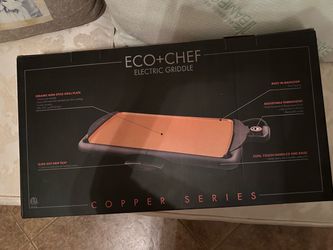 Eco+Chef Copper Series Electric Griddle