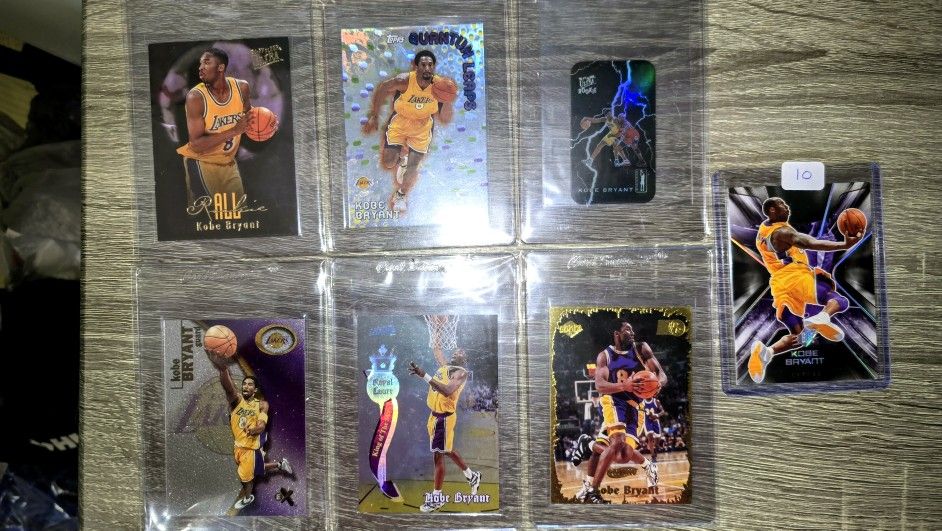Kobe Bryant Card Lot 