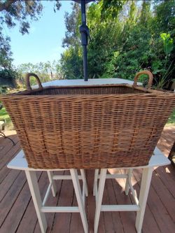 XL Rattan Storage Basket