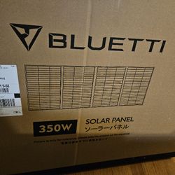 BLUETTI Solar Panel PV350, 350 Watt for Portable Power Station, Charger for RV.. No Offers No Trades Prices Firm